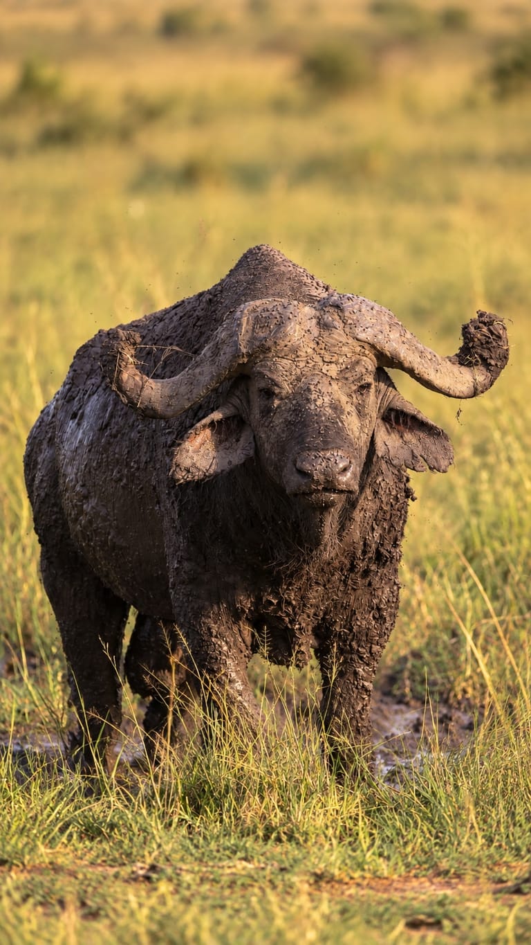A buffalo in Kruger.