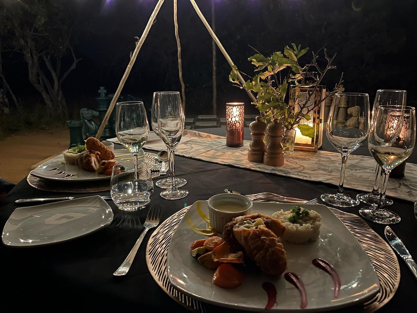 A private dinner at Chess Board at Oase.